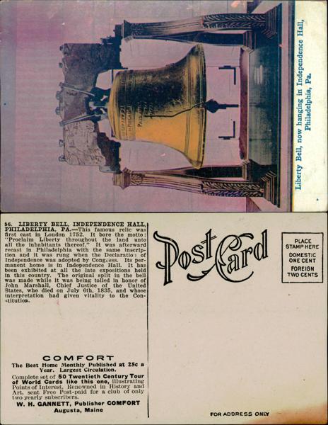 Liberty Bell Postcard