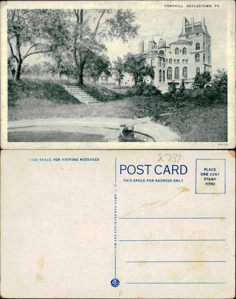 Fonthill Postcard
