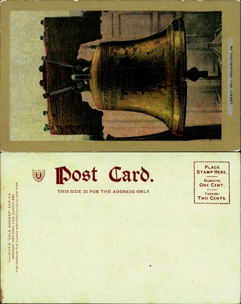 Liberty Bell Postcard