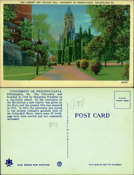 UPenn - UPenn Postcard