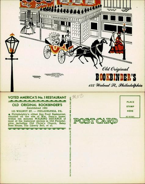 Old Original Bookbinder's Restaurant
