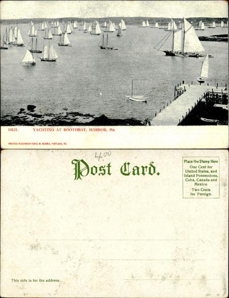 Yachting at Boothbay Harbor