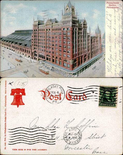 Pennsylvania Station Postcard