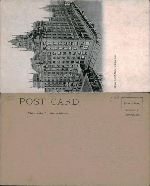 Broad Street Station Postcard