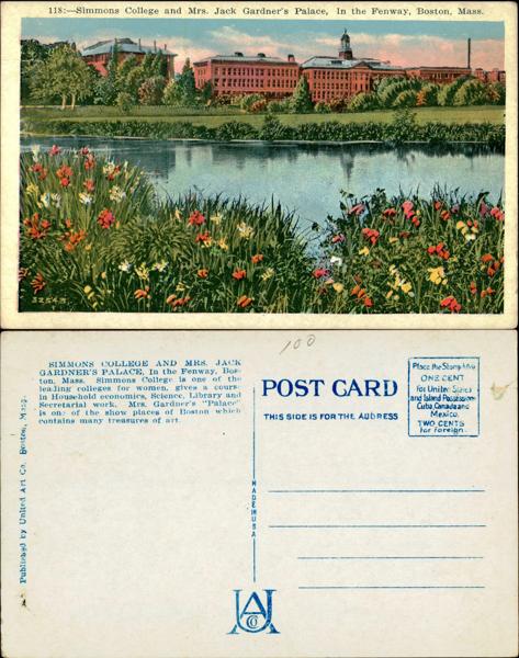 Simmons College - Simmons College and Gardner's Palace
