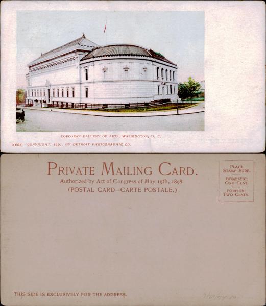Corcoran Gallery Postcard