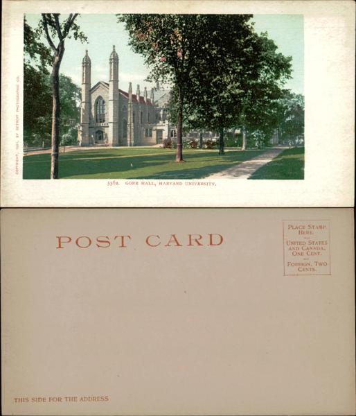 Harvard - Gore Hall, Harvard