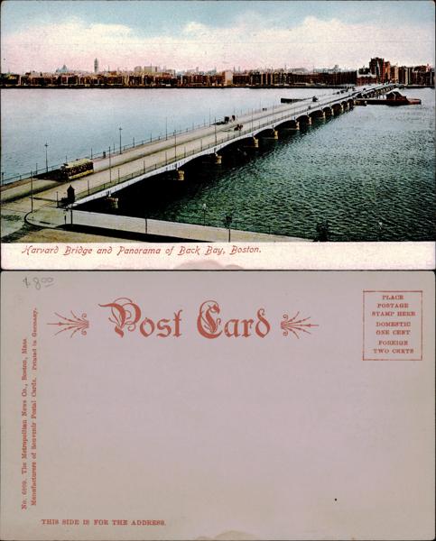 Harvard - Harvard Bridge and Back Bay