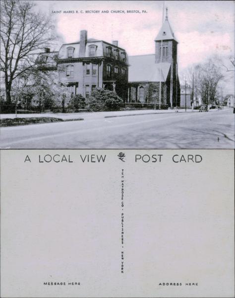 Saint Mark's Church Postcard
