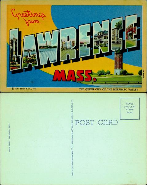 Greetings from Lawrence, Massachusetts