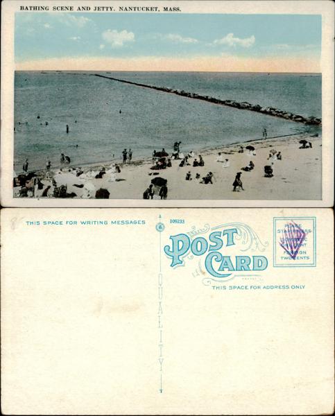 Nantucket Beach Scene