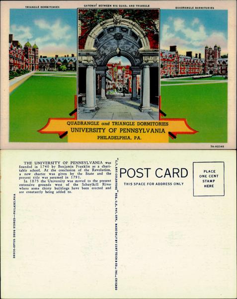 UPenn - UPenn Postcard