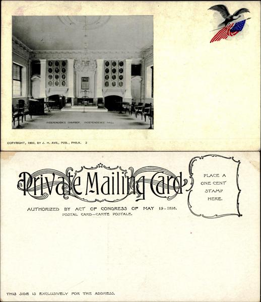 Independence Hall Postcard