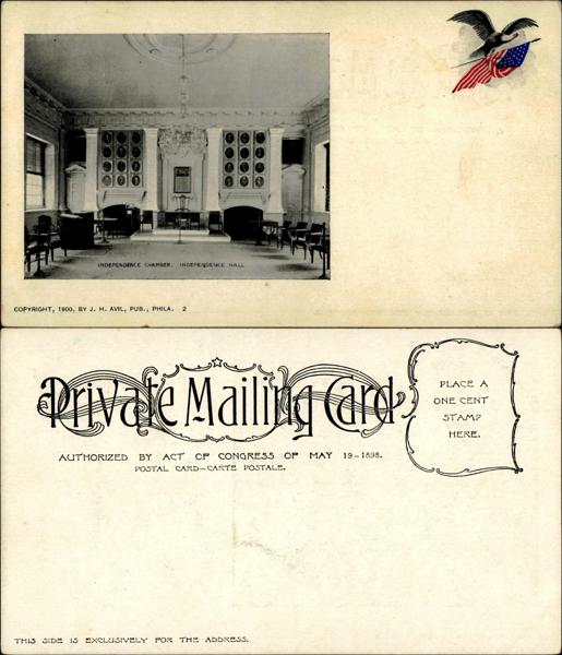 Independence Hall Postcard