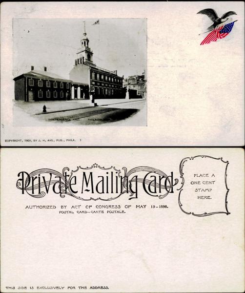 Independence Hall Postcard