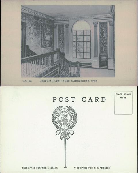 Jeremiah Lee House Postcard