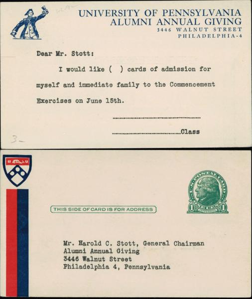 UPenn - UPenn Alumni Postcard