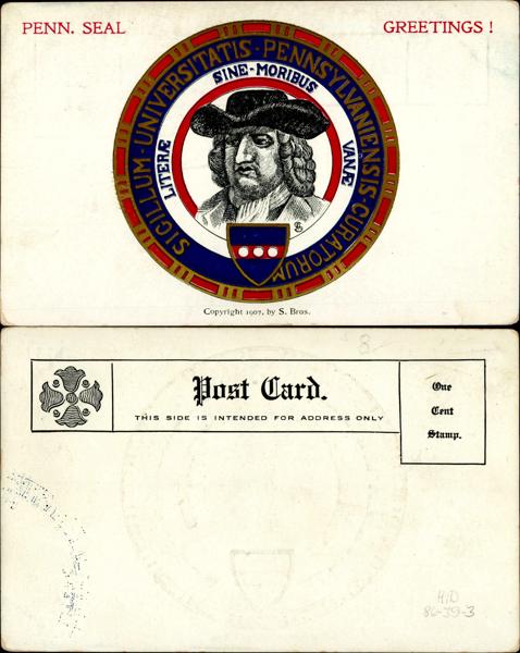 UPenn - UPenn Seal Postcard