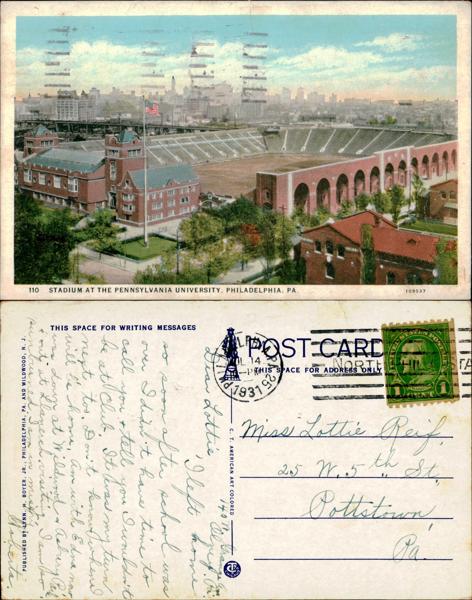 UPenn - UPenn Stadium Postcard