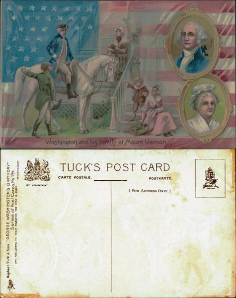 Washington Family Postcard
