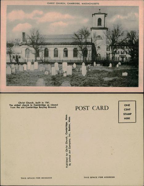 Harvard - Christ Church, Cambridge