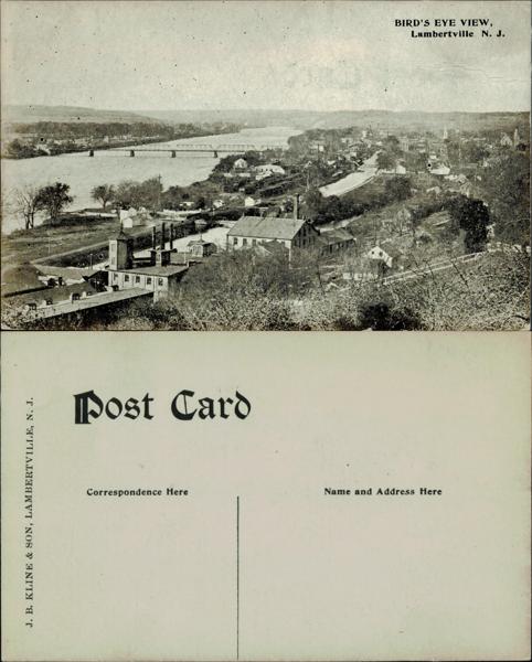 Lambertville Bird's Eye View
