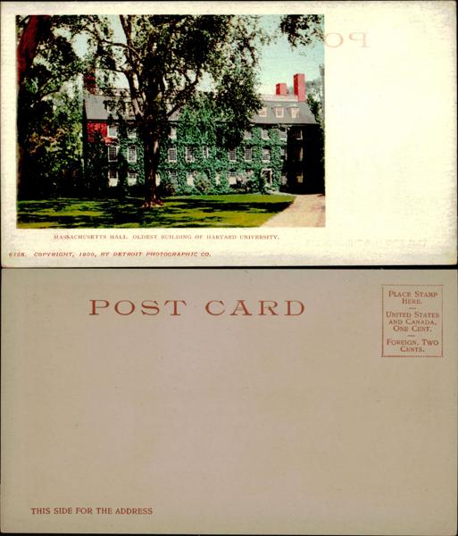 Harvard - Harvard's Massachusetts Hall
