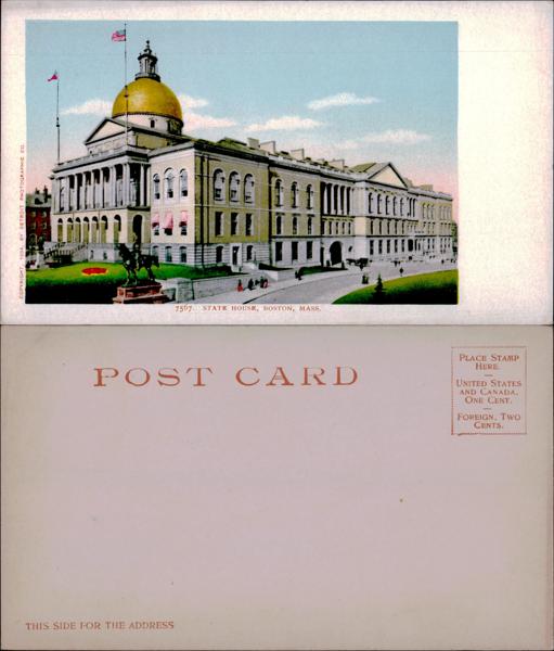 State House Postcard