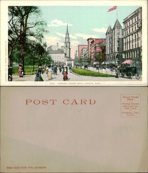 Tremont Street Mall, Boston
