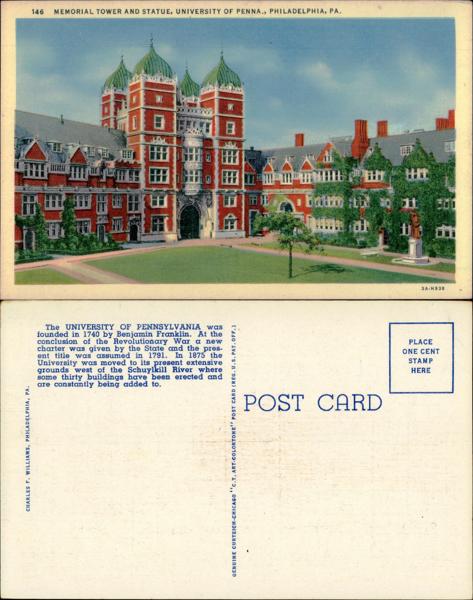UPenn - UPenn Postcard