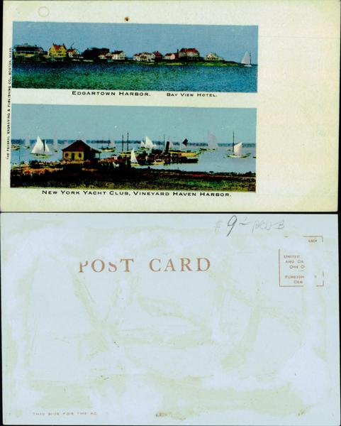 Scenic Harbors Postcard