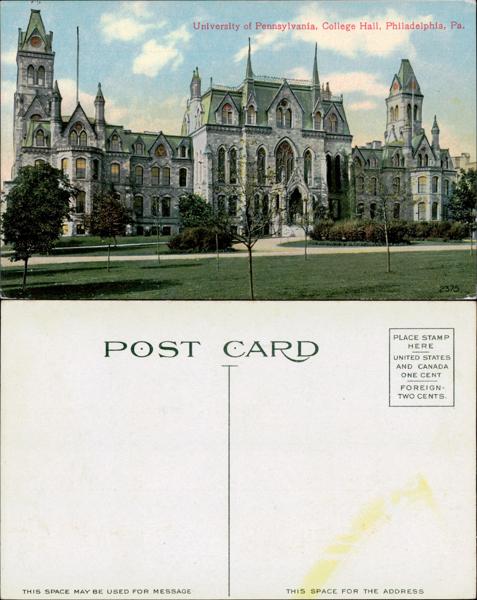UPenn - UPenn Postcard