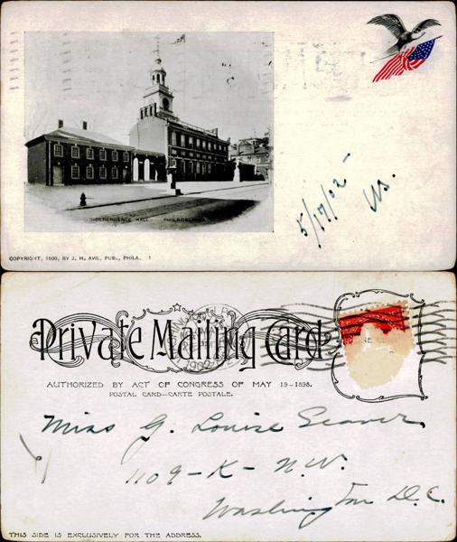 Independence Hall Postcard