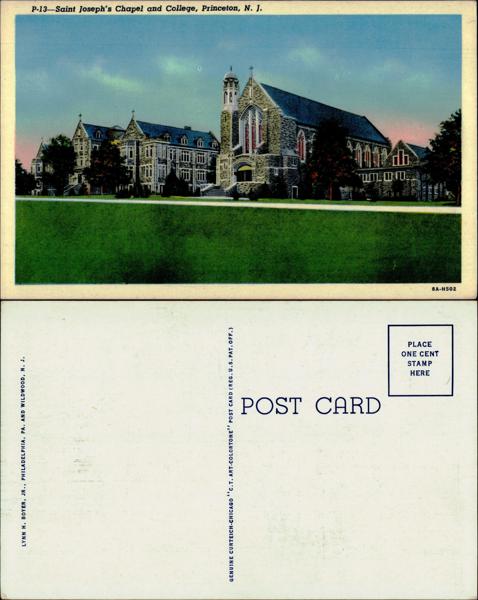 Princeton - Saint Joseph's Chapel, Princeton
