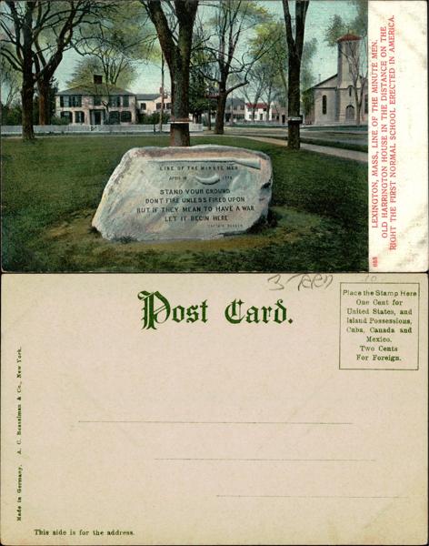 Historic Lexington Postcard