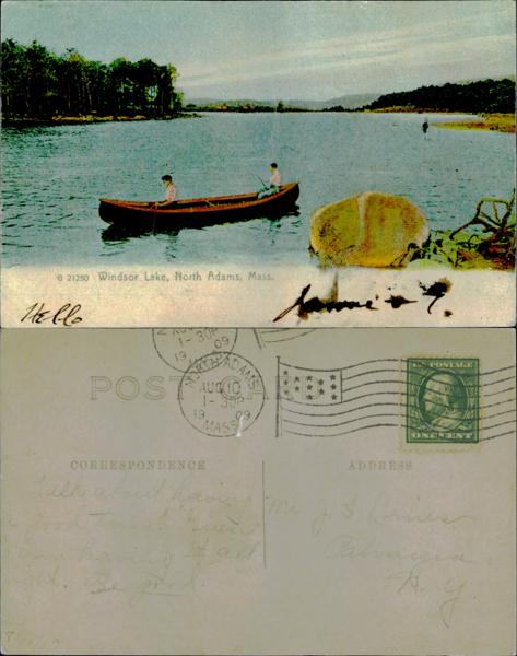 Windsor Lake Postcard