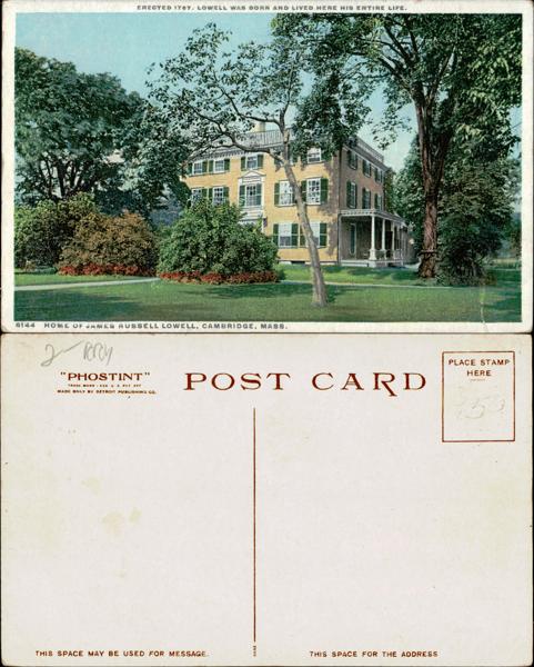 Home of James Russell Lowell