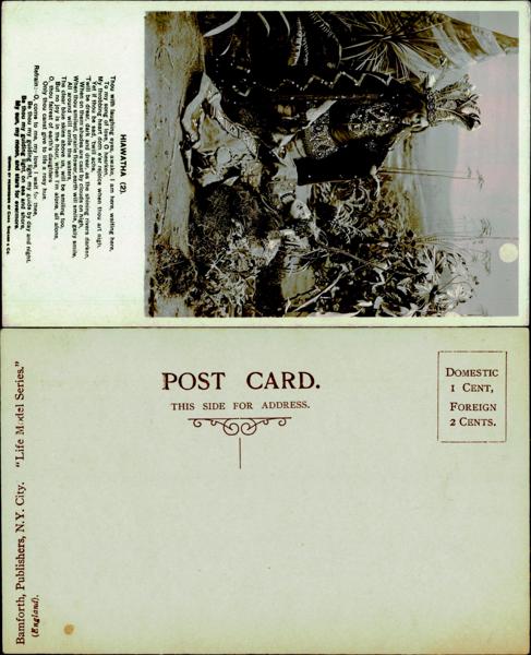 Hiawatha Scene Postcard