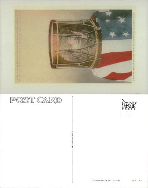 Historical Drum Postcard