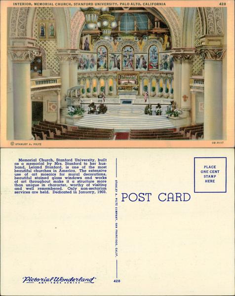 Stanford - Stanford Memorial Church