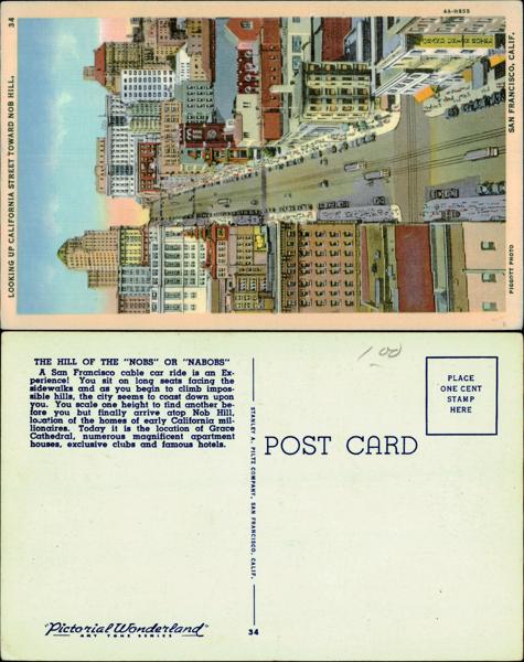 California Street and Nob Hill