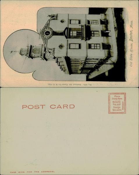 Old State House Postcard