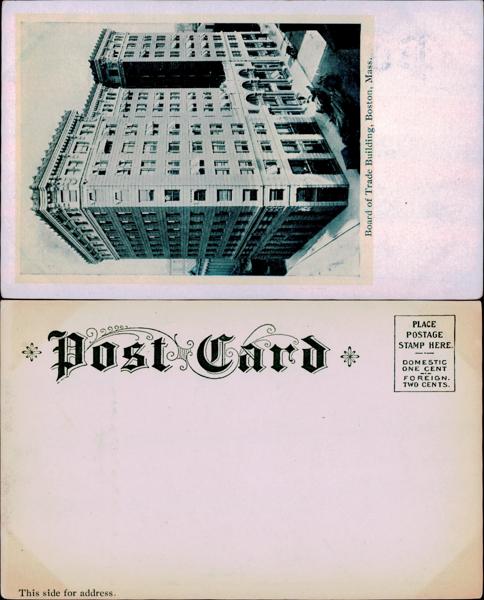 Board of Trade Building Postcard