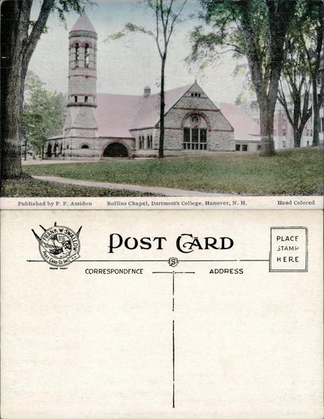 Dartmouth - Rollins Chapel, Dartmouth
