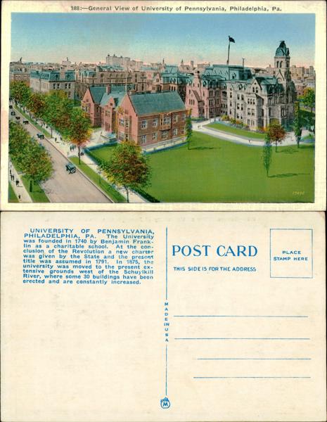 UPenn - UPenn Postcard