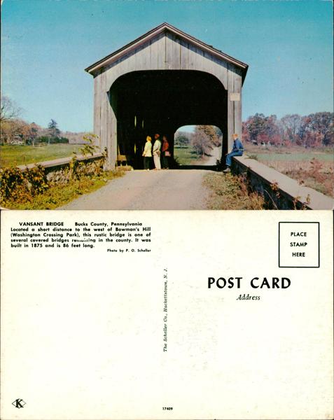 Vansant Bridge Postcard