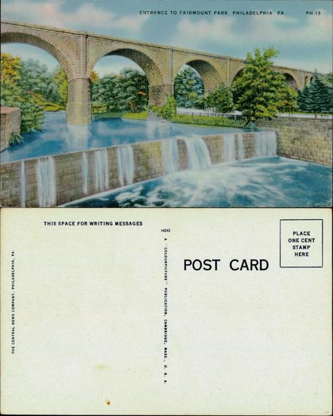 Entrance to Fairmount Park