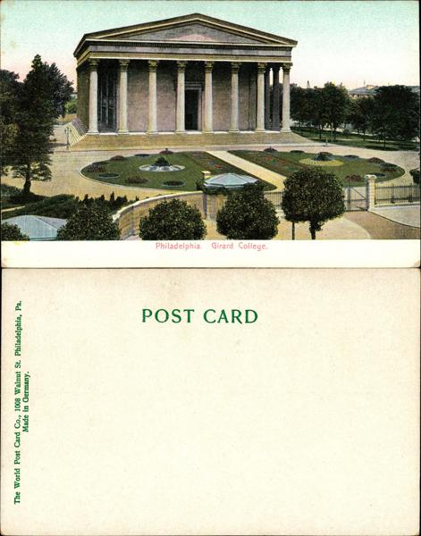 Girard College Postcard