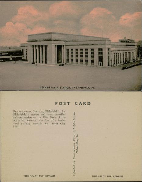Pennsylvania Station Postcard